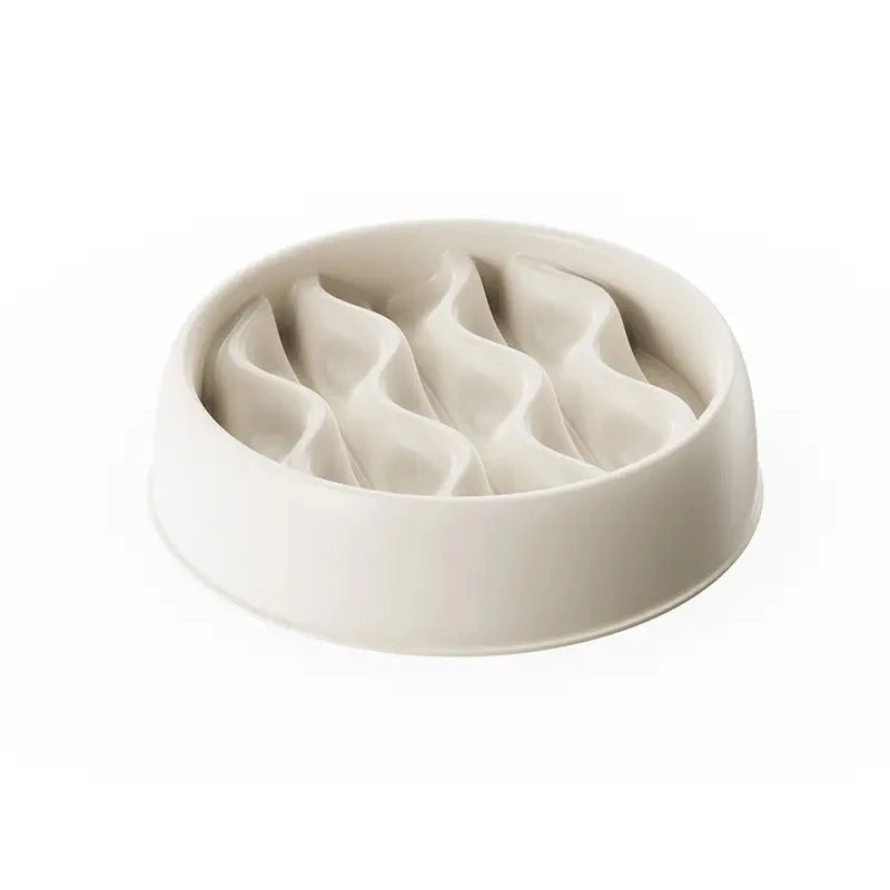 Paw Print Slow Feeder Bowls for Dogs,
