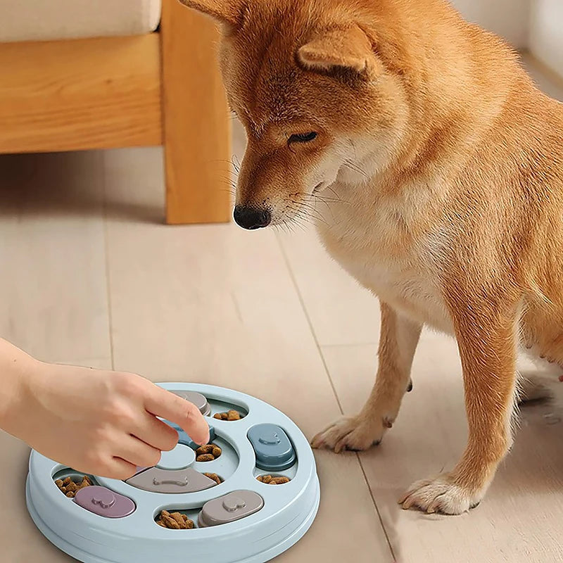 Pet Feeder Dog Educational Toys Increase Puppy Intellectual Food Dispenser