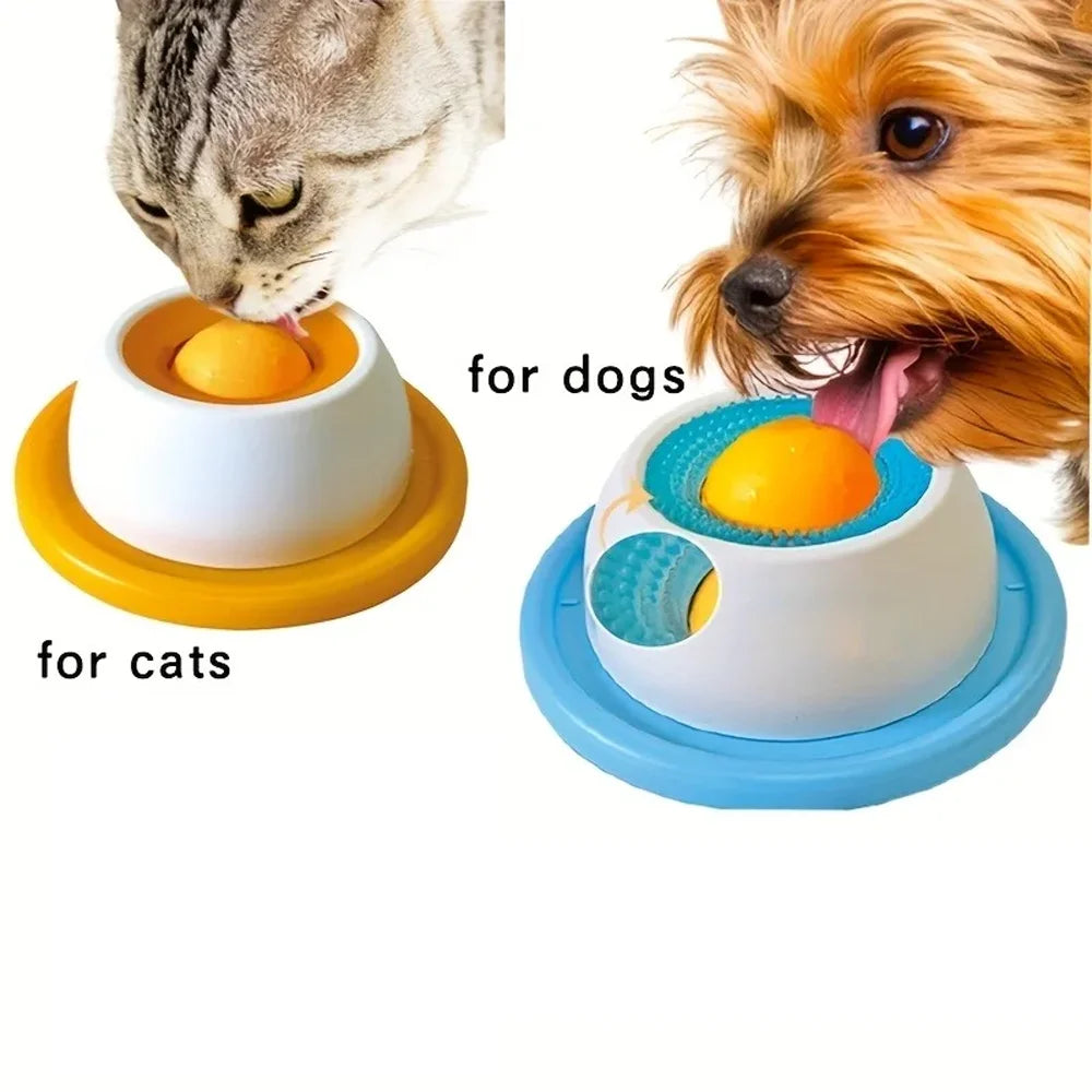 Pet Slow Feeder Interactive Dogs Cats Lick Mat
