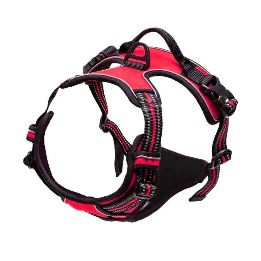 No Pull Dog Harness Front Clip Heavy Duty Reflective