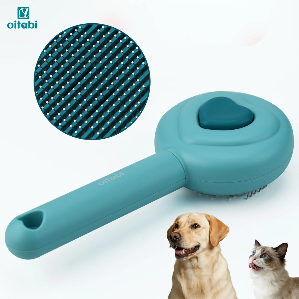 Oitabi Cat Self Cleaning Slicker Brush
