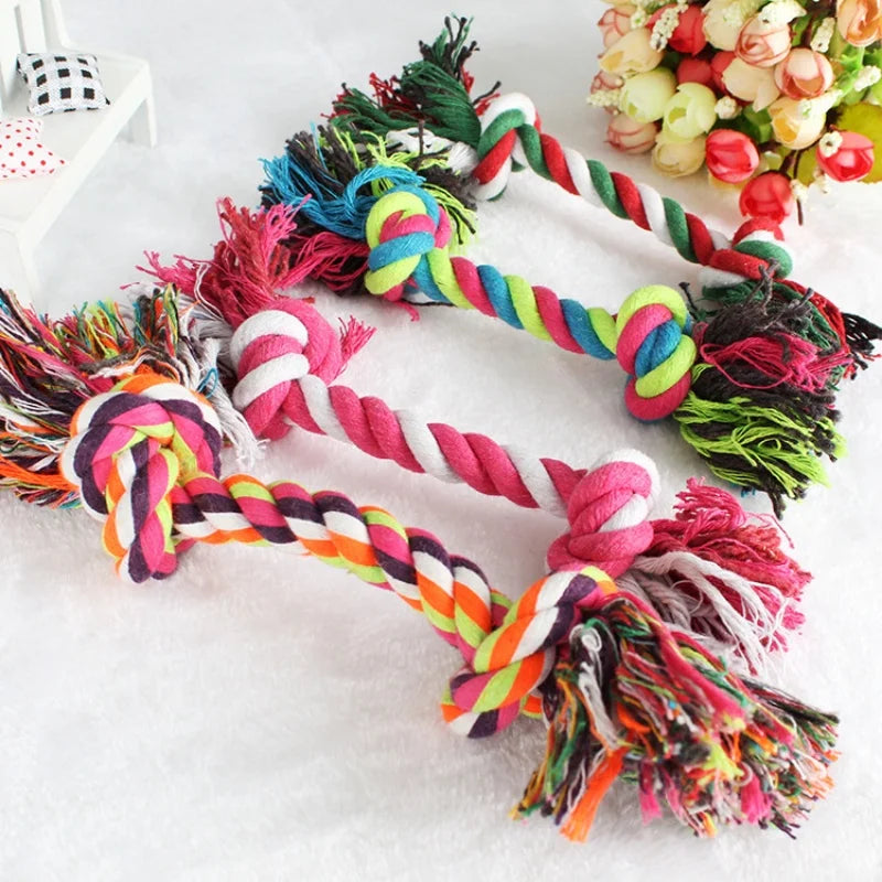 Bite-resistant Cotton Rope Knot Dogs