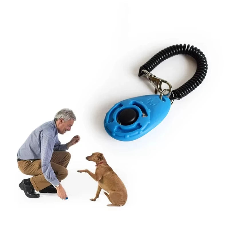Dog Training Clicker Aid Adjustable WristStrap