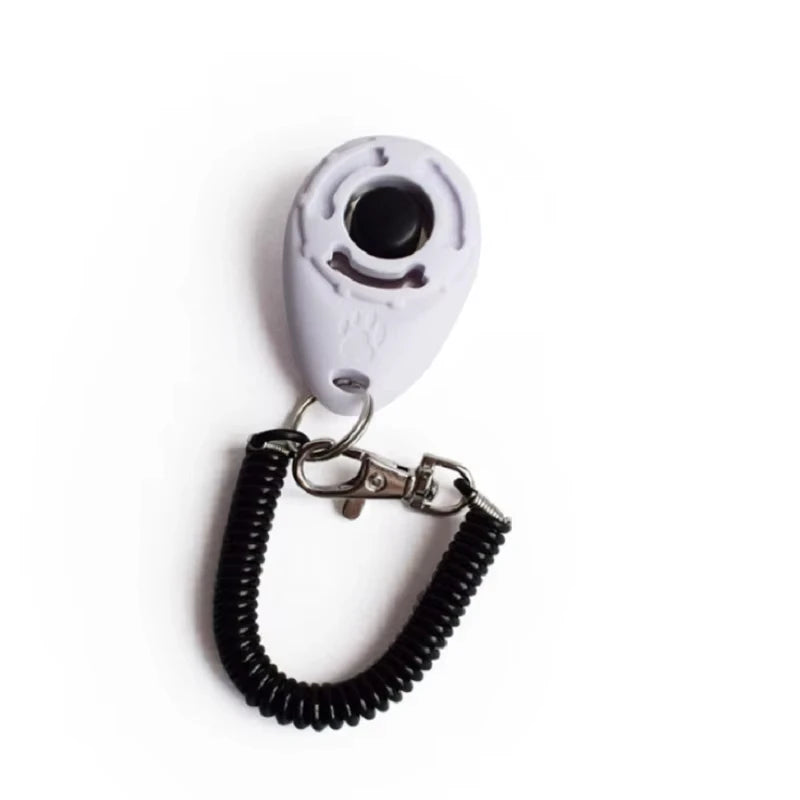 Dog Training Clicker Aid Adjustable WristStrap