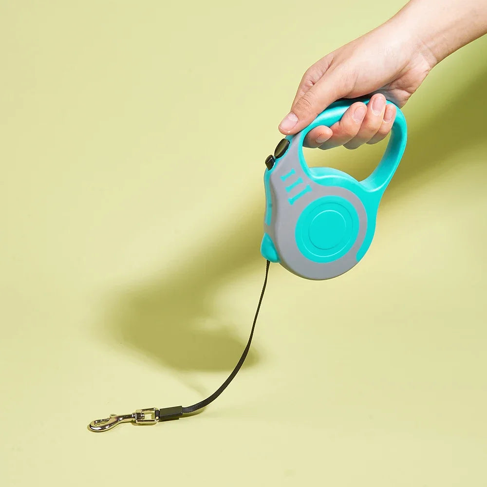 Dog Leash Strong Nylon Puppy Lead -Automatic Retractable Durable
