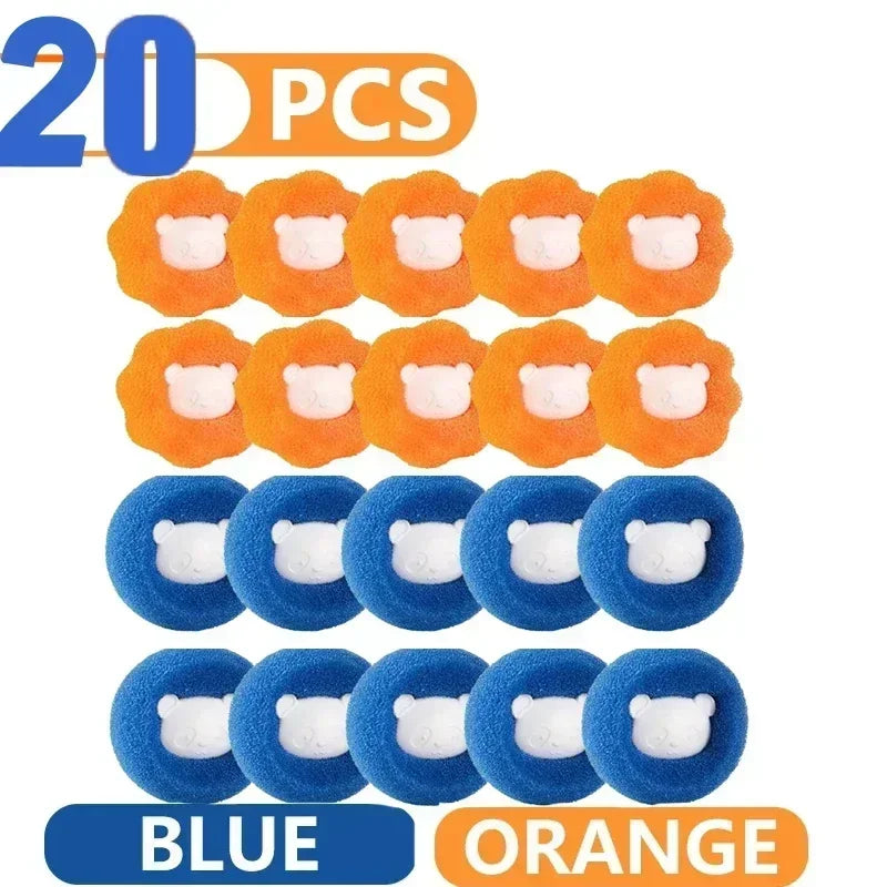 Laundry Balls Pet Hair Collector for Washing Machine Reusable