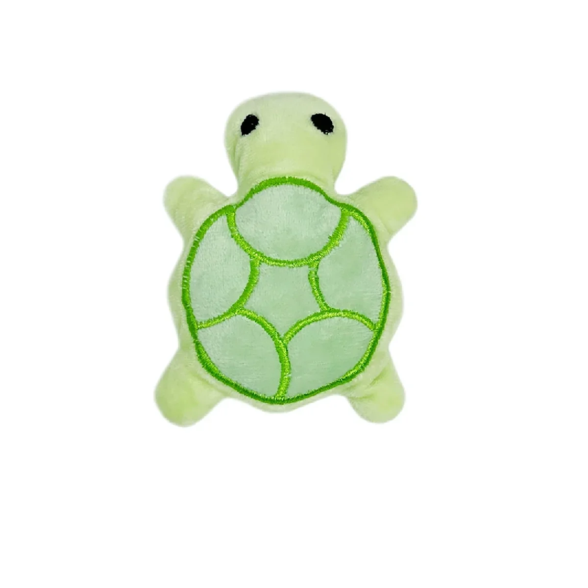 Dog Toy Mini Turtle Plush Chew Toy for Puppies Teething Relief