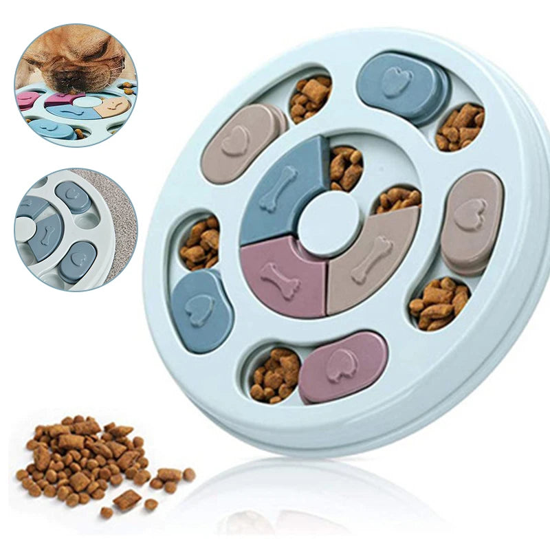 Pet Feeder Dog Educational Toys Increase Puppy Intellectual Food Dispenser