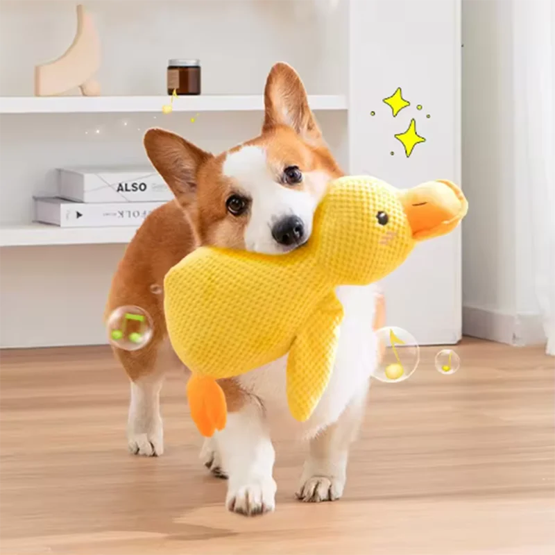 Zoomies & Wags™ Yellow Duck Soft Toy for Pets