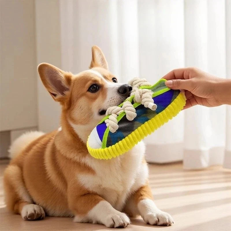 Shoes Knot Cotton Rope Dog Toy