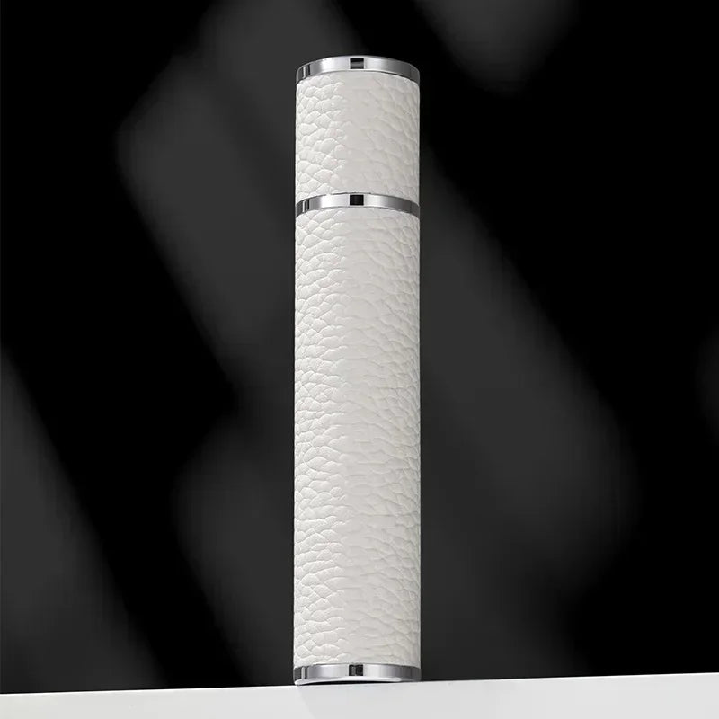 10ML Portable Compact Leather Perfume Bottle Multipurpose Sprayer Refillable Empty Perfume Atomizer for Travel Outdoor Container