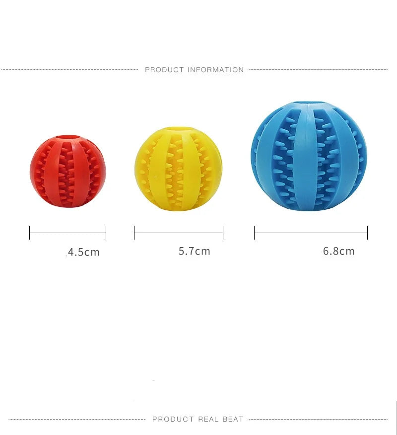 Cross-border pet dog leakage toy balls