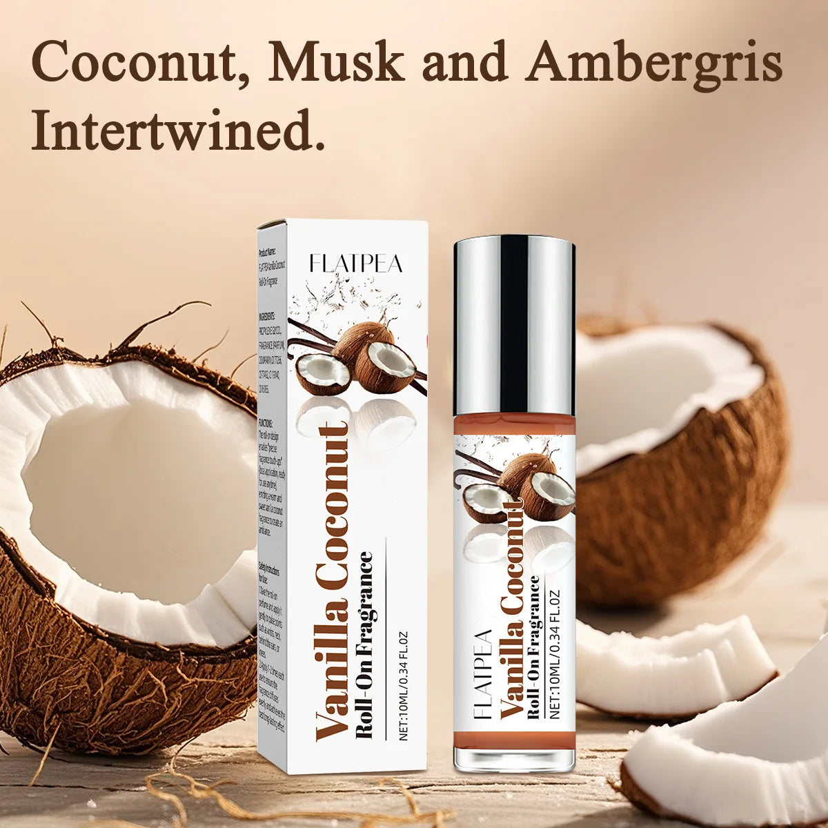 Vanilla Coconut Gourmet Flavor Fresh Eau De Toilette