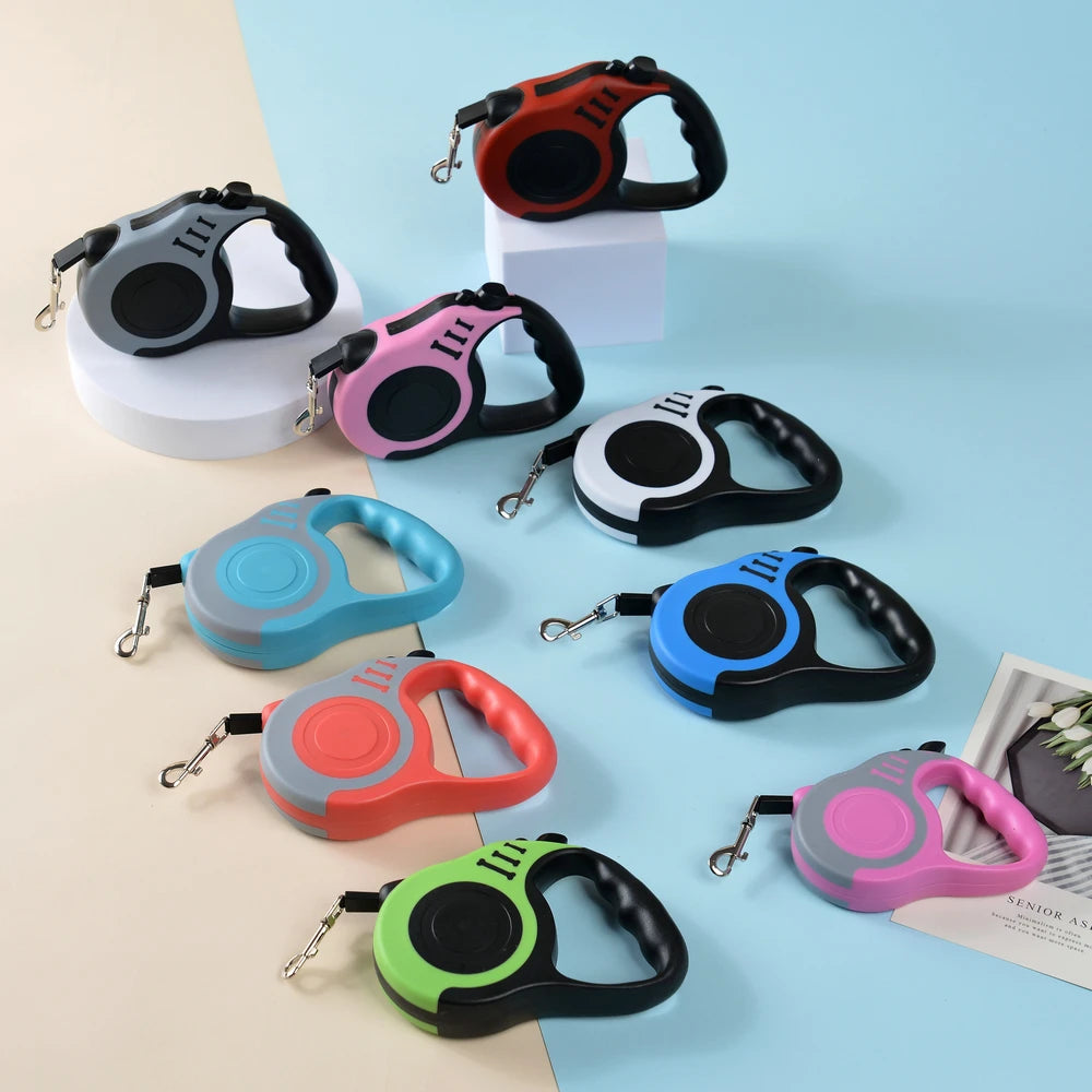 Retractable Pet Dog Leash for Small Big Dogs Hiking Walking