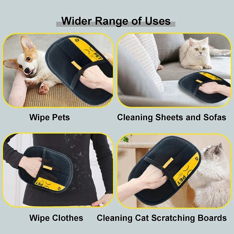 Pet Hair Remover Gloves Electrostatic