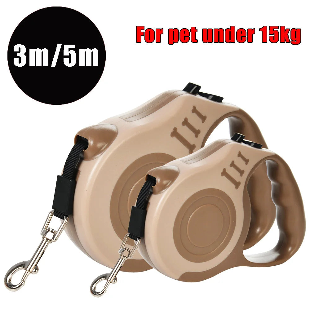 Retractable Pet Dog Leash for Small Big Dogs Hiking Walking