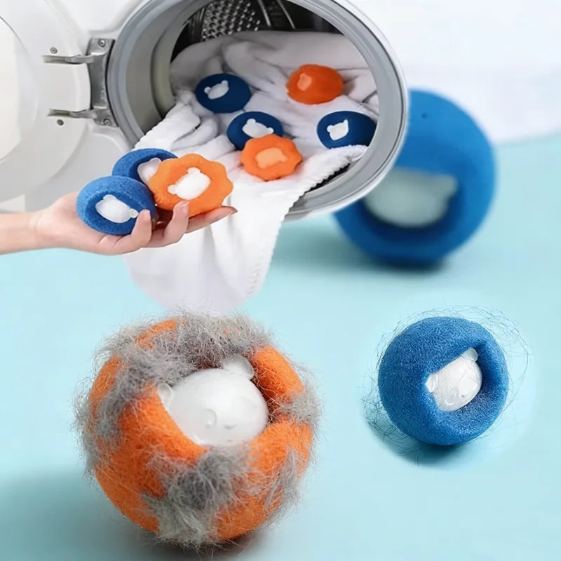 Laundry Balls Pet Hair Collector for Washing Machine Reusable
