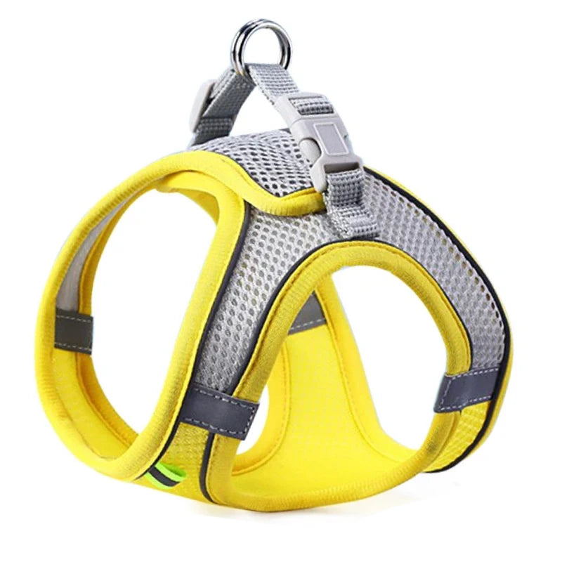 Cat Dog Harness Vest Chest Rope Set Reflective Breathable Pet Harness