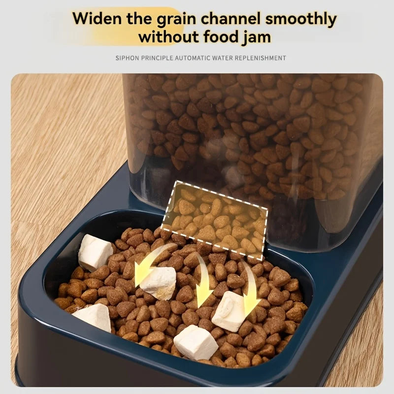 Automatic Cat and Dog Feeder with Drinker