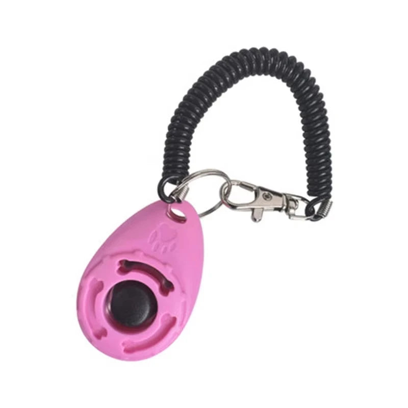 Dog Training Clicker Aid Adjustable WristStrap