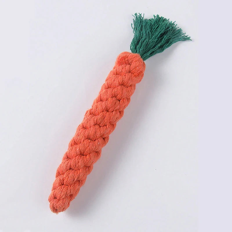 1pcR ope knot grinding teeth resistant hand-woven animal cotton rope