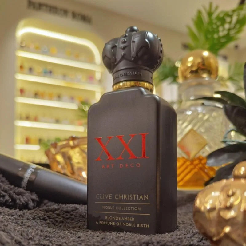 Clive Christian Woody Fresh Unisex Perfume 50ml – Long Lasting Elegant Fragrance with Peach Jasmine Rose Sandalwood Amber Musk