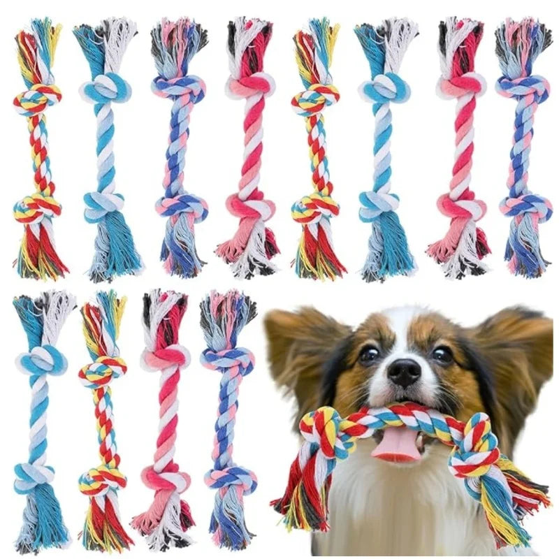 Bite-resistant Cotton Rope Knot Dogs