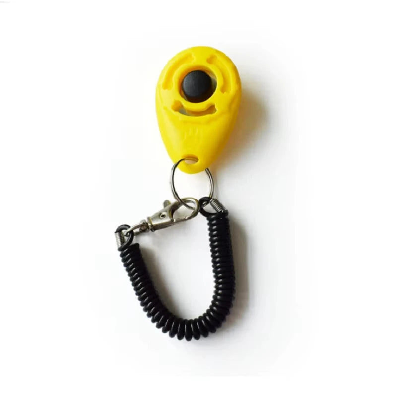 Dog Training Clicker Aid Adjustable WristStrap