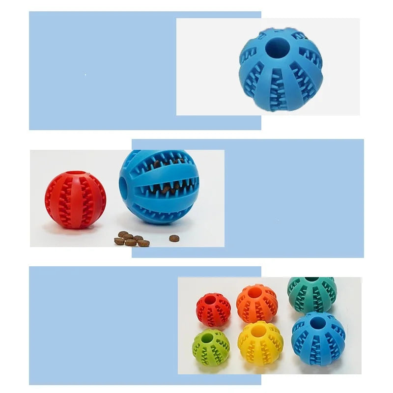 Cross-border pet dog leakage toy balls