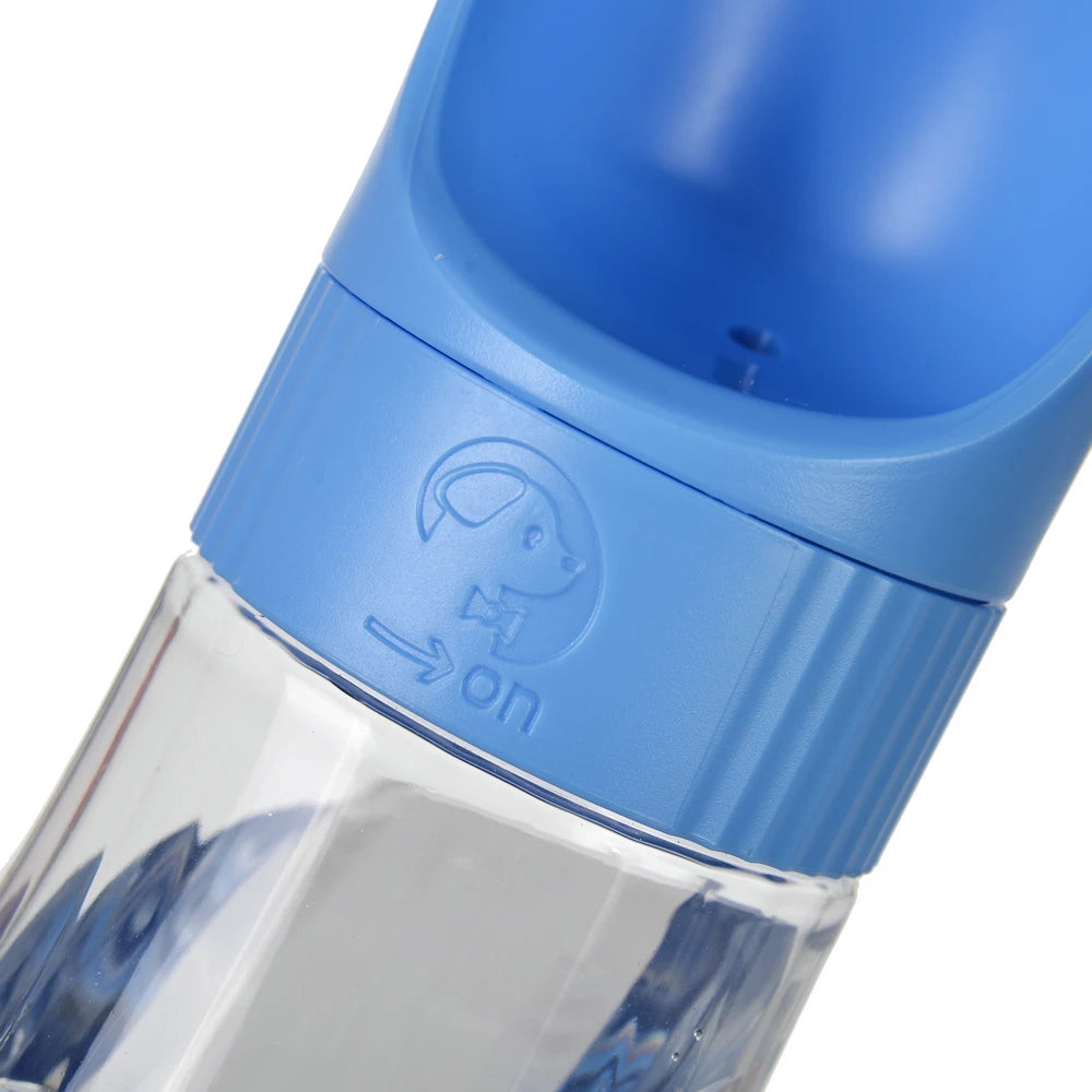 Portable Dog Water Bottle With Food Container