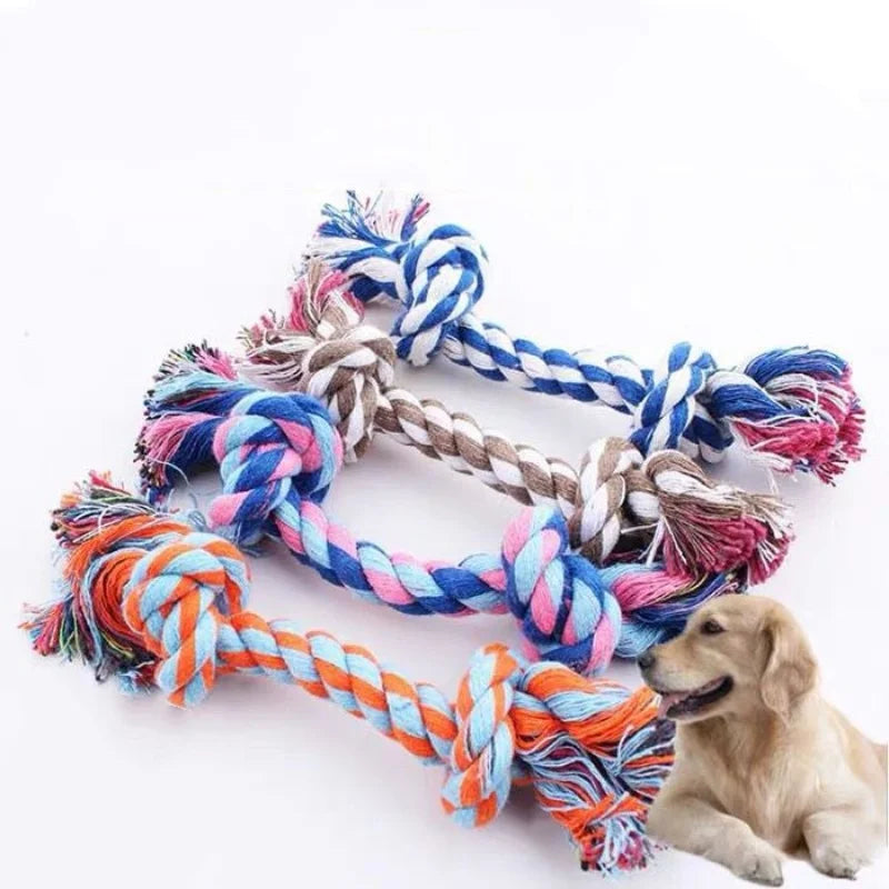 Bite-resistant Cotton Rope Knot Dogs