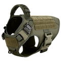 Military Large Dog Harness Training Pet Vest