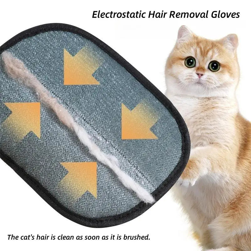 Pet Hair Remover Gloves Electrostatic