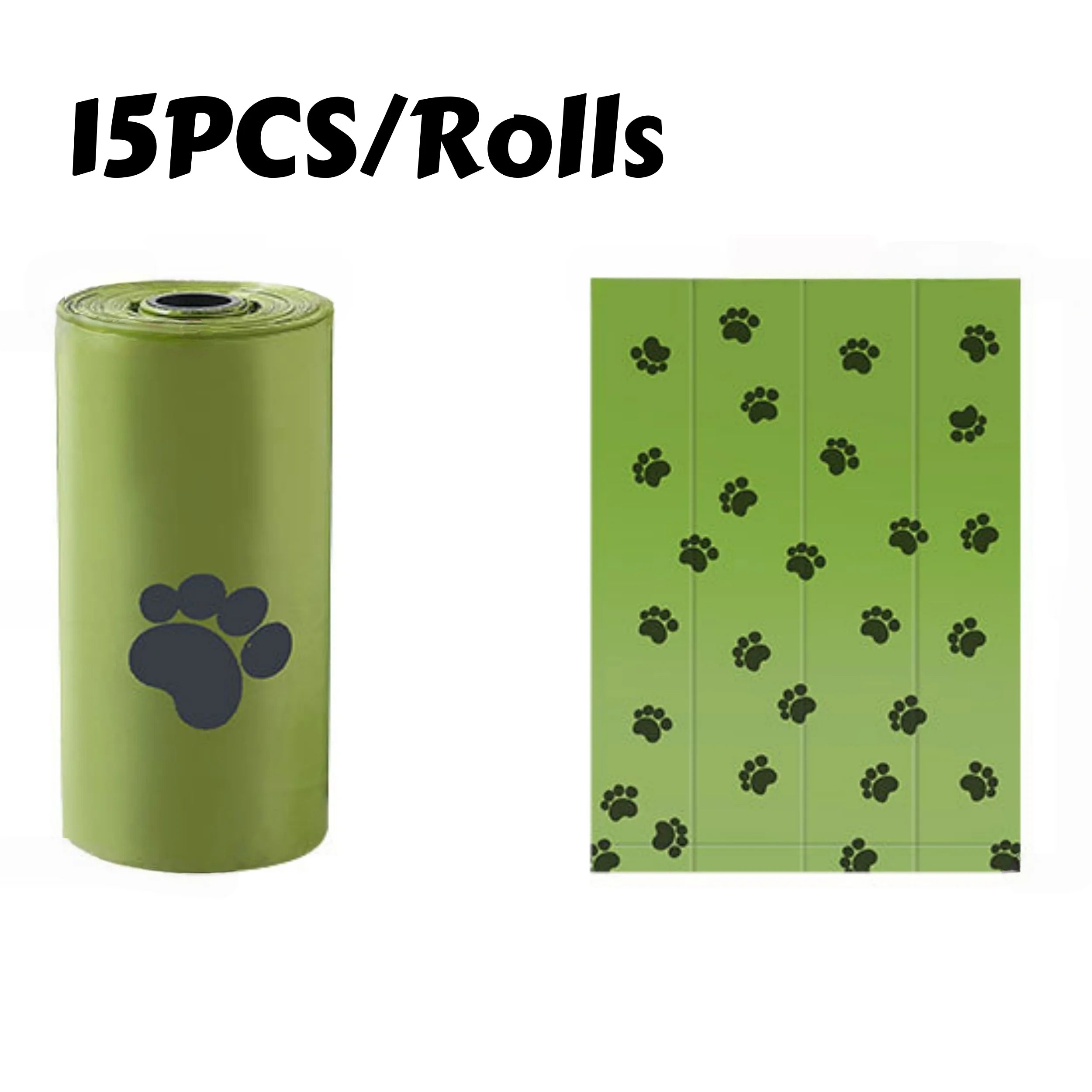 Biodegradable Poop Bags portable and Leakproof - Thickened Dog/Cat Waste Bags