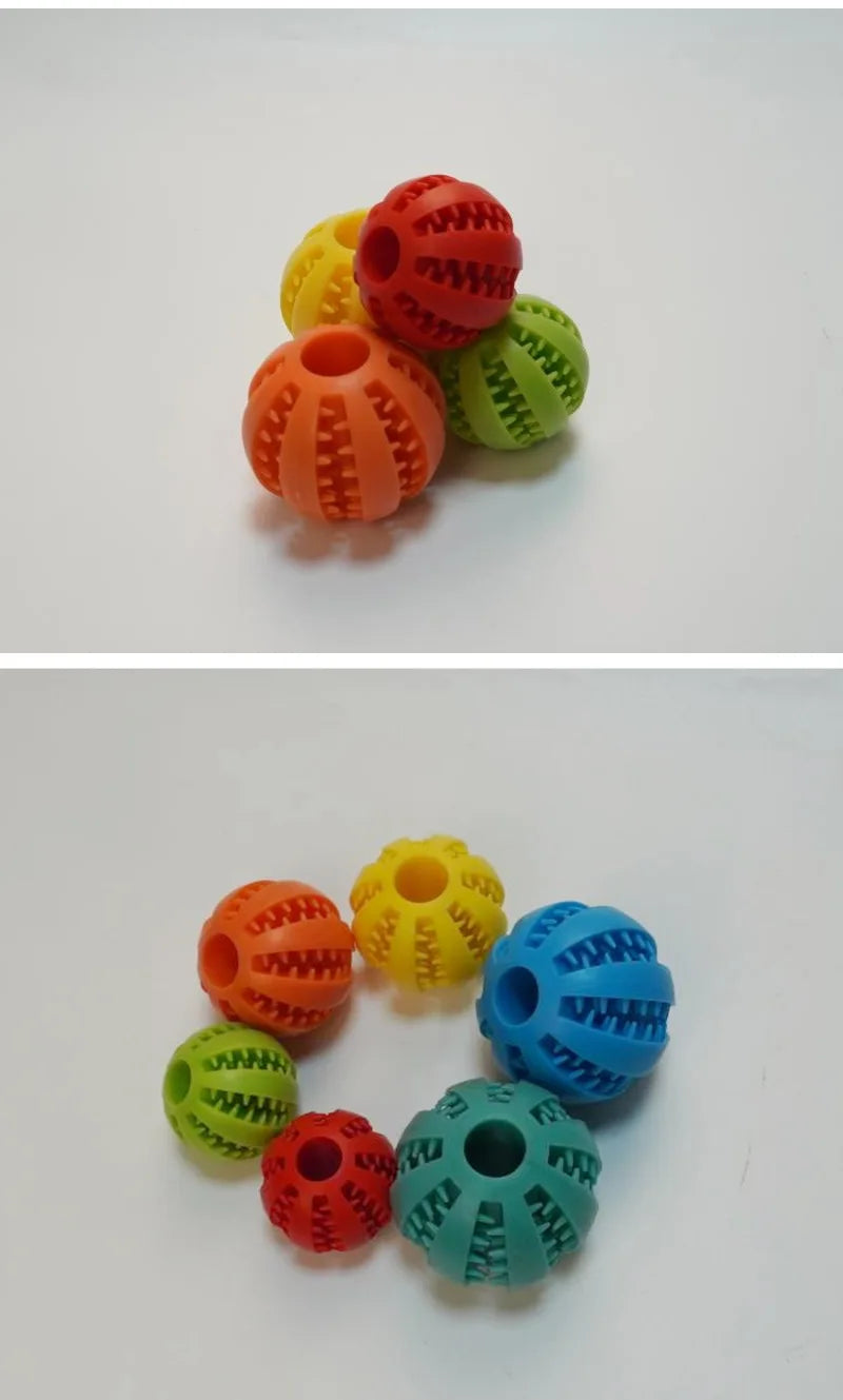 Cross-border pet dog leakage toy balls