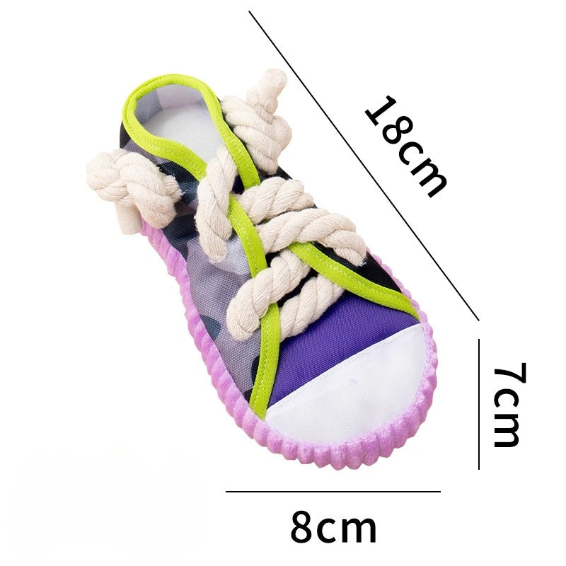 Shoes Knot Cotton Rope Dog Toy