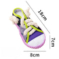 Shoes Knot Cotton Rope Dog Toy