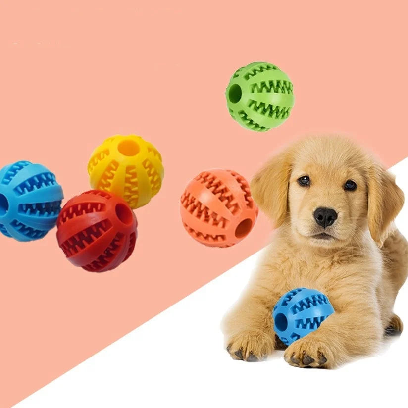 Cross-border pet dog leakage toy balls