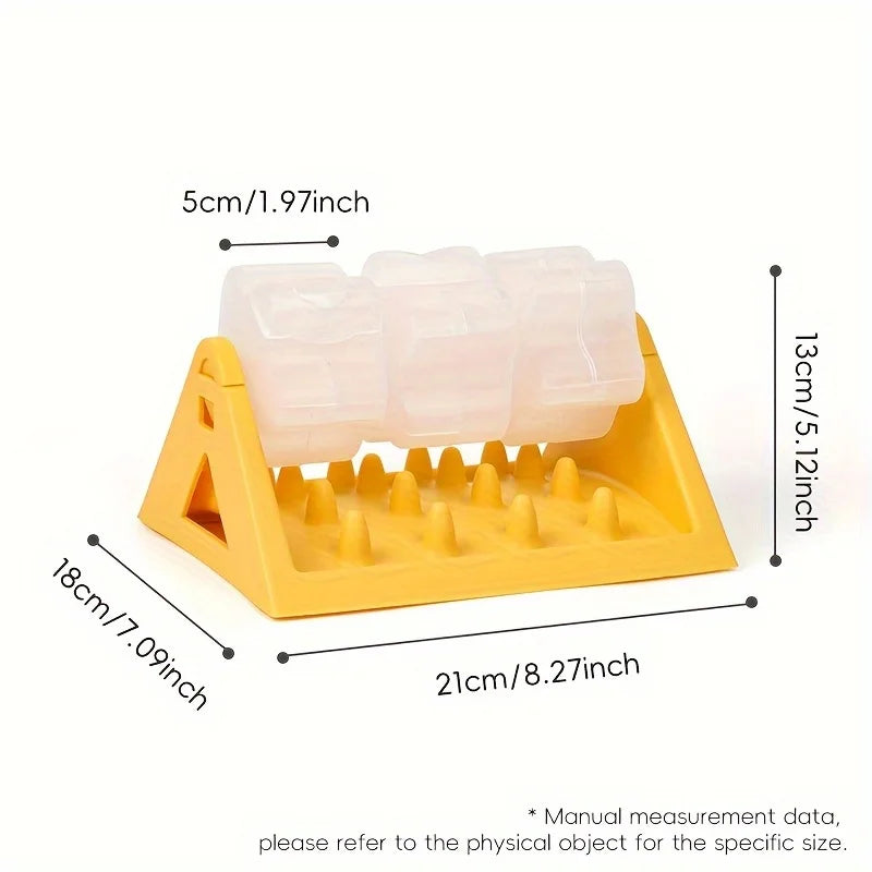 Interactive Dog Food Dispenser Toy, Leak-Proof Design, Slow-Feeding Design