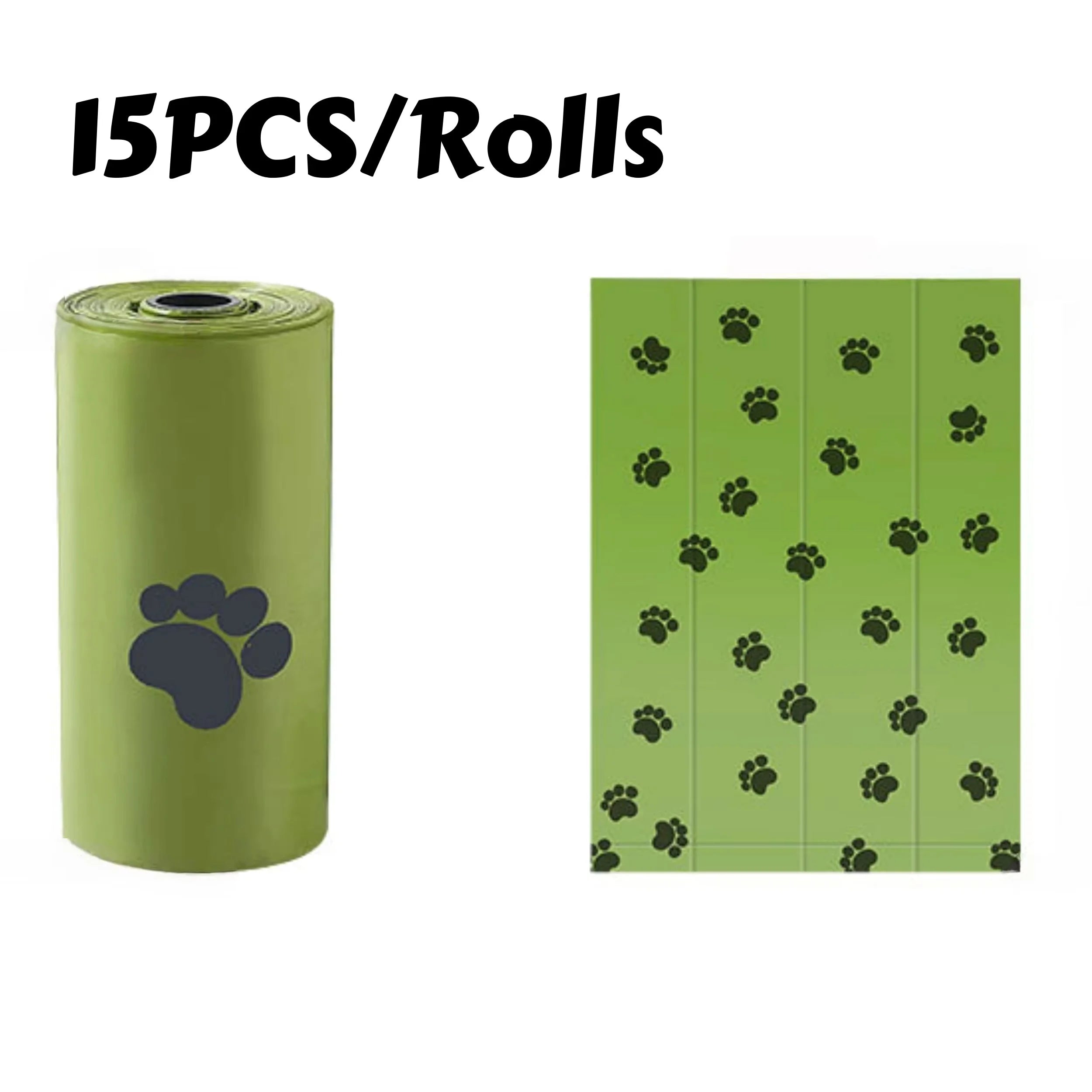 Biodegradable Poop Bags portable and Leakproof - Thickened Dog/Cat Waste Bags