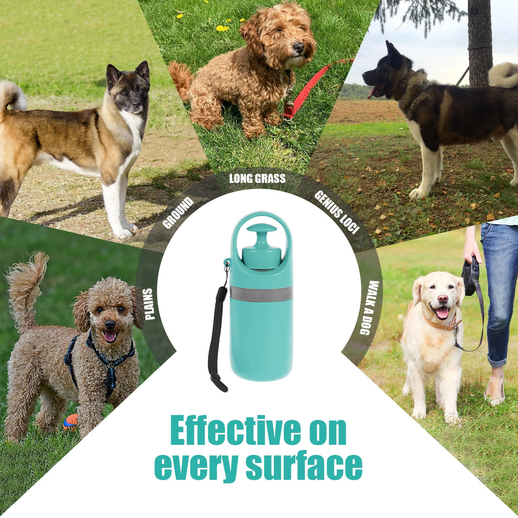 Portable Outdoor Pet Waste Bag with 6-Claw Poop Scooper for Dogs Cats Travel