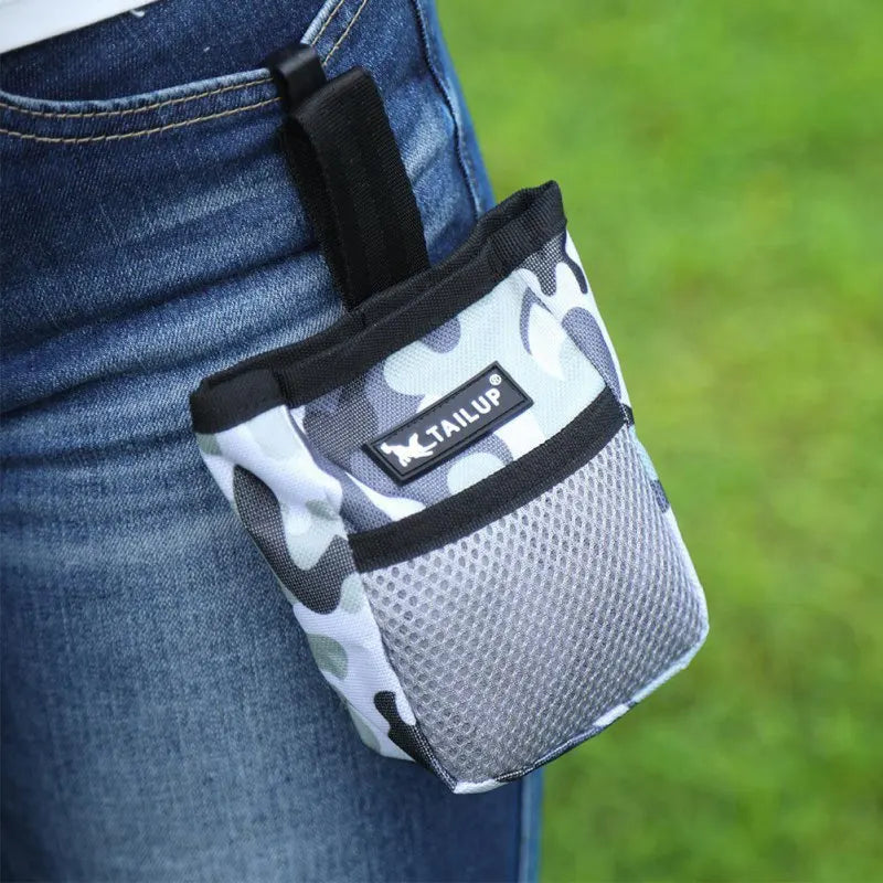 Pet Dog Pocket Snack Reward Waist Bag