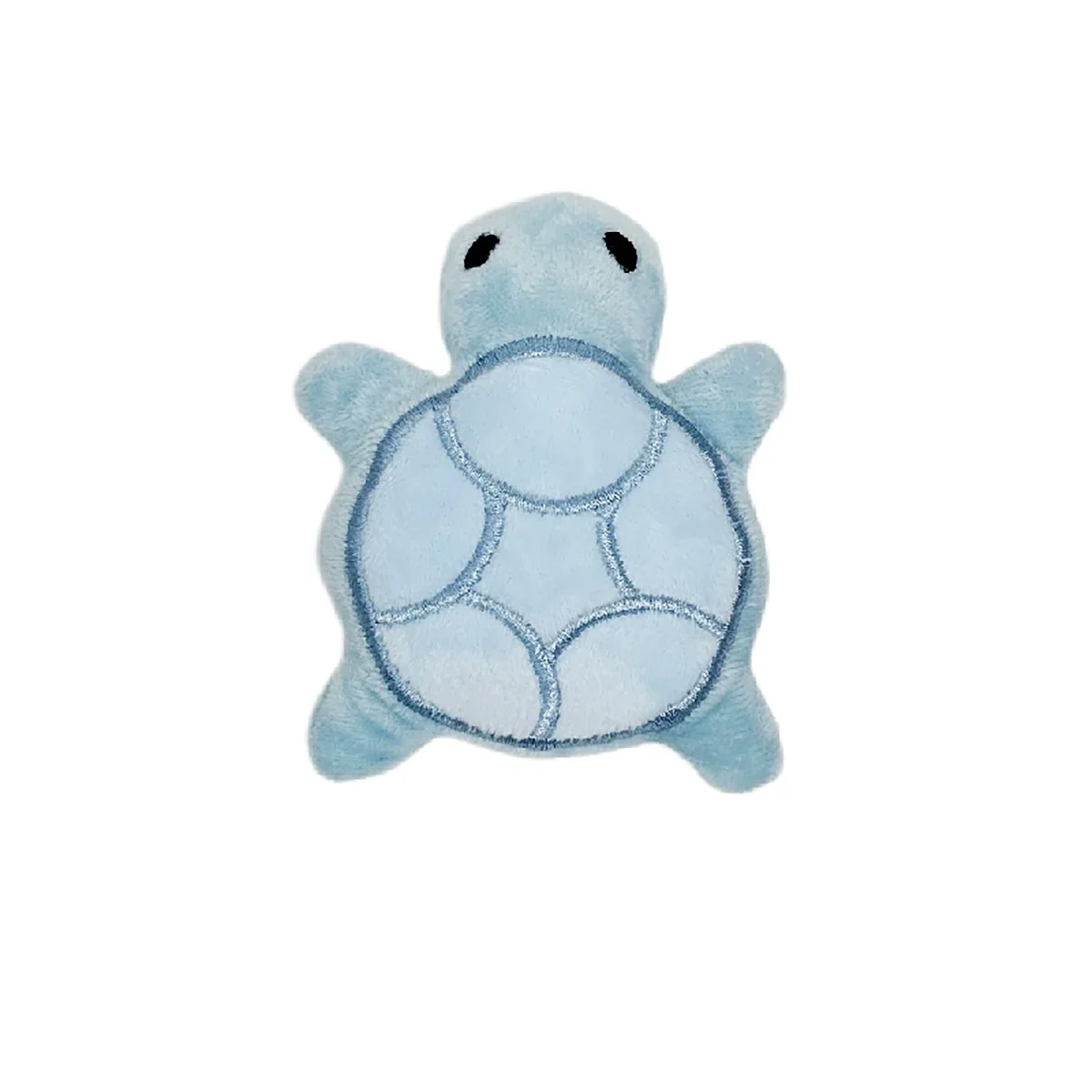 Dog Toy Mini Turtle Plush Chew Toy for Puppies Teething Relief