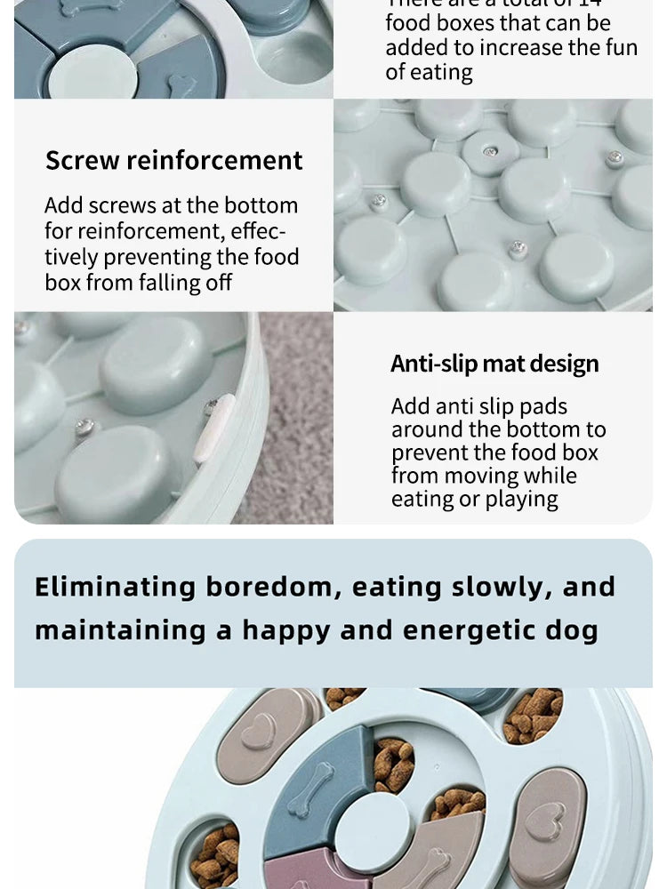 Pet Feeder Dog Educational Toys Increase Puppy Intellectual Food Dispenser