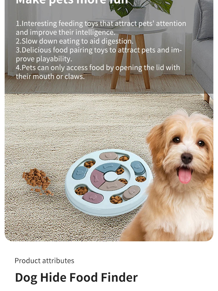 Pet Feeder Dog Educational Toys Increase Puppy Intellectual Food Dispenser