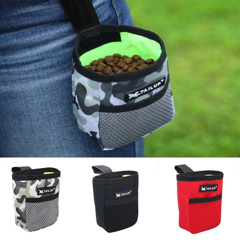 Pet Dog Pocket Snack Reward Waist Bag