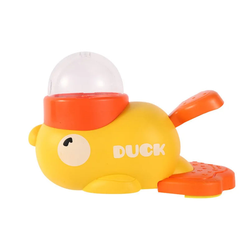 Dog, cat, pet feeder, little yellow duck, interactive puzzle dog feeding machine, anti-slip bottom