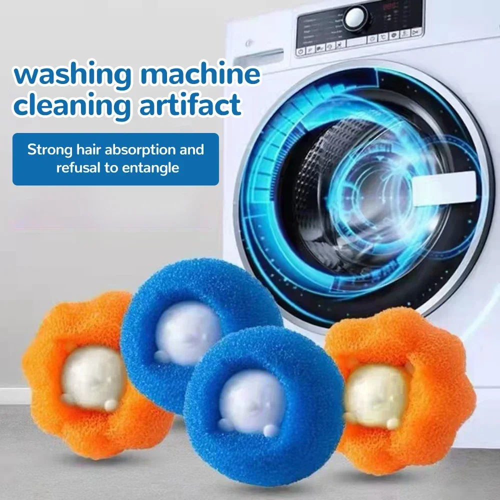 Laundry Balls Pet Hair Collector for Washing Machine Reusable