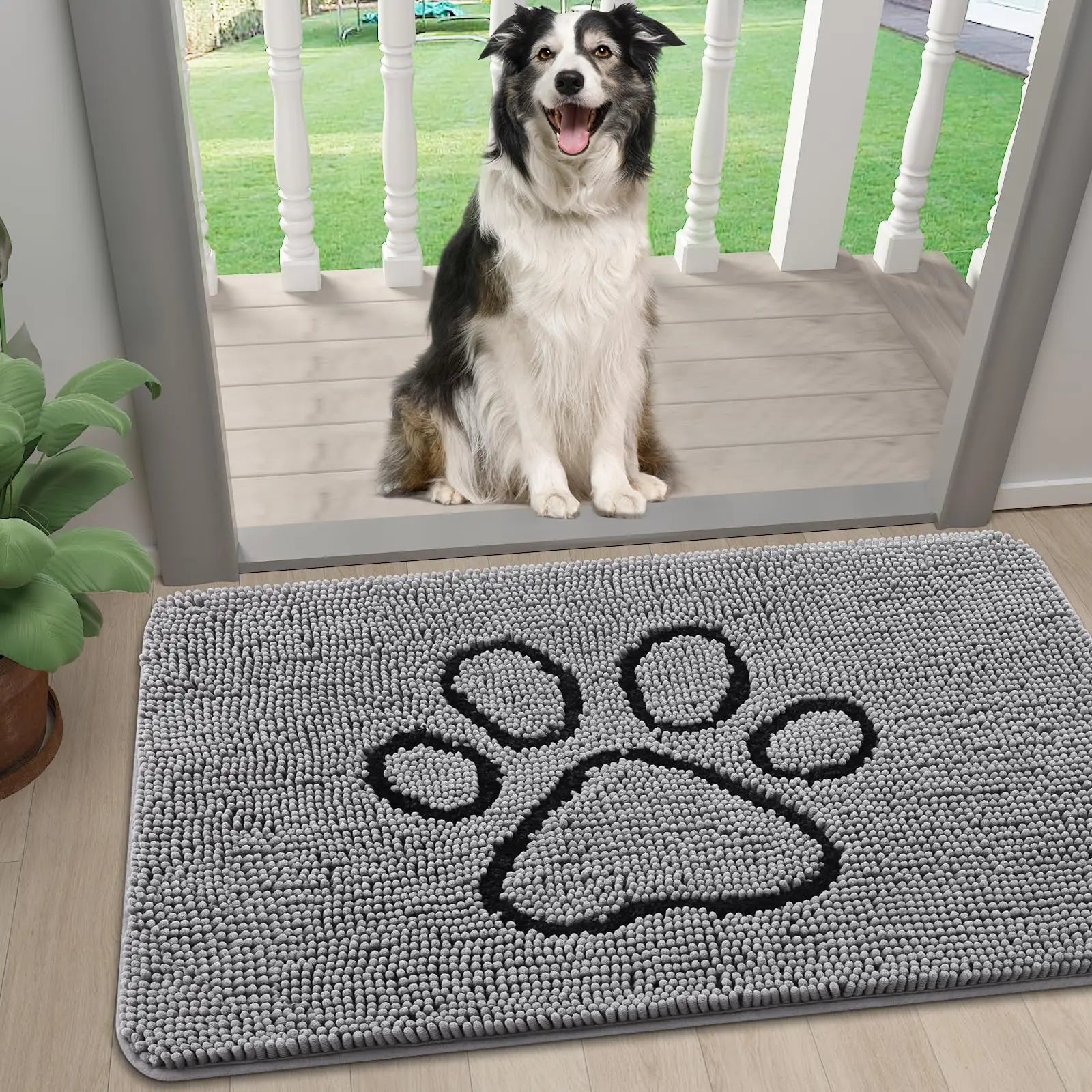 Mat For Muddy Paws Quick Dry In-Door