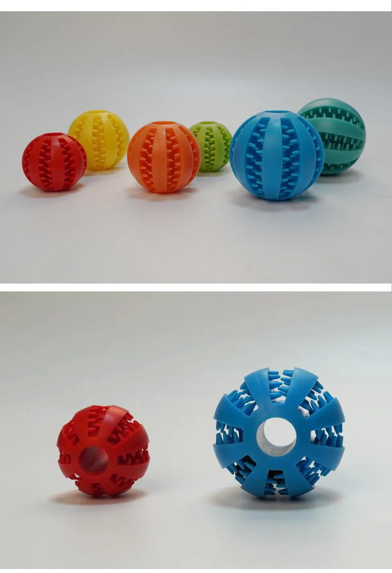 Cross-border pet dog leakage toy balls